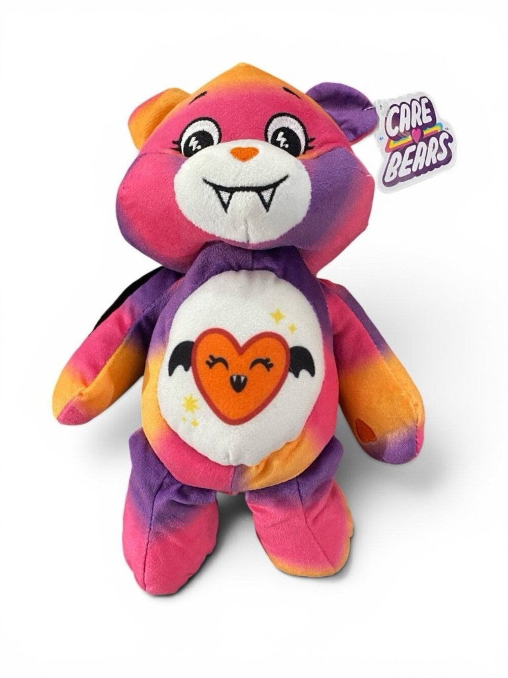 Care Bears Spooky Sparkle Bear Vampire Halloween Plush Basic Fun NWT Cute 2025